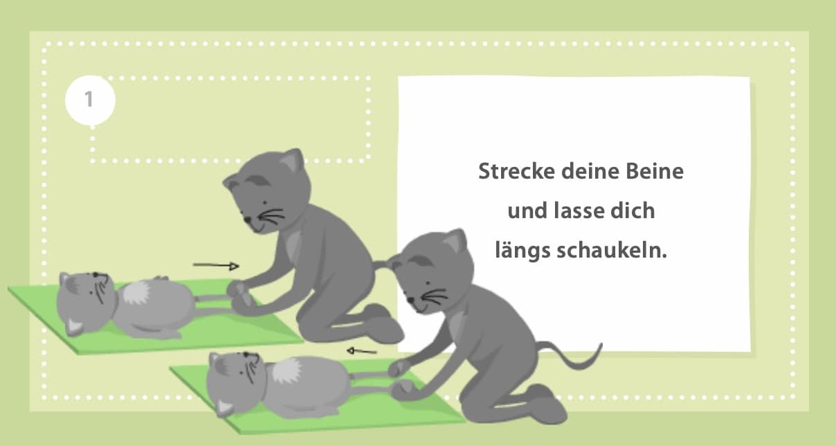 Frühkindliche Reflexe abbauen Übung 1